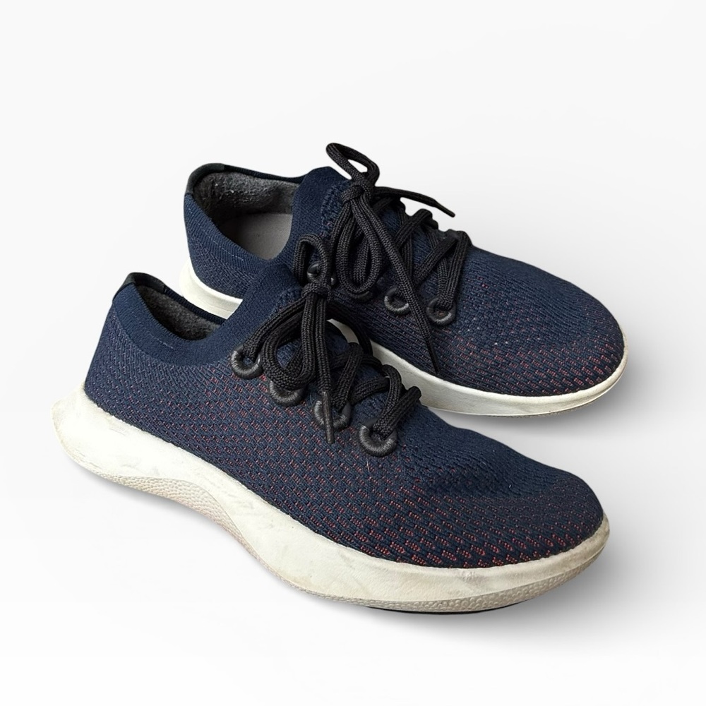 Allbirds Tree Dasher Breathable Naby Blue Sneakers Shoes Women’s size 8 - Picture 4 of 15